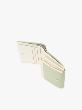 VOYAGE ウィメンズ バッグ＆ウォレット レザー 二つ折り ウォレット ”Erika” QAW05-01 グリーン系その他