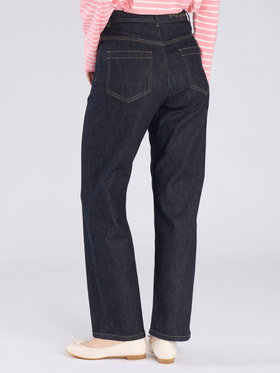 To b. by agnès b. デニム ストレートパンツ ネイビー