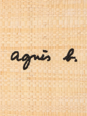 VOYAGE ウィメンズ バッグ＆ウォレット ラフィア スモール トートバッグ (WAX35-01) オフホワイト