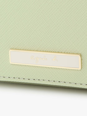 VOYAGE ウィメンズ バッグ＆ウォレット レザー 二つ折り ウォレット ”Erika” QAW05-01 グリーン系その他