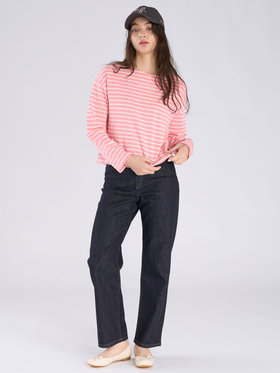 To b. by agnès b. デニム ストレートパンツ ネイビー