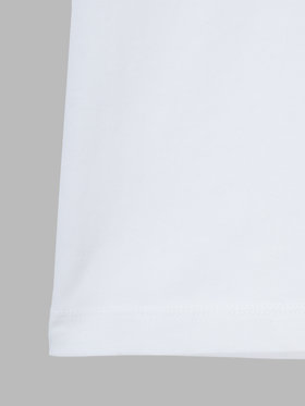 ENFANT ベビー ベビー プリント コットン 長袖 トップス ”Doudou nuages” ホワイト