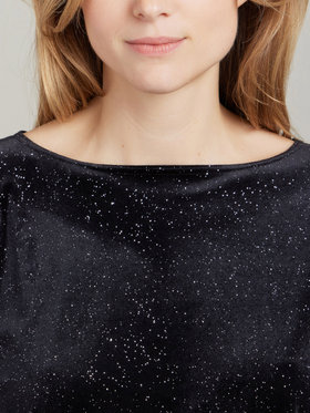 FEMME ウィメンズ 【Outlet】JJK6 TS NEW DAVINA ベロア 長袖トップス シルバー