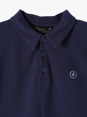 ENFANT ユニセックス K398 E POLO キッズ ポロシャツ ネイビー