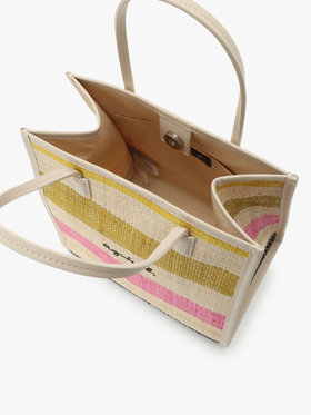 VOYAGE ウィメンズ バッグ＆ウォレット ラフィア スモール トートバッグ WAX35-01 ベージュ