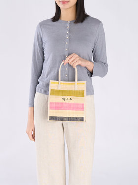 VOYAGE ウィメンズ バッグ＆ウォレット ラフィア スモール トートバッグ WAX35-01 ベージュ