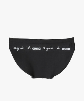 HOMME メンズ agnes b. x arena トレーニングブリーフ 水着 ブラック