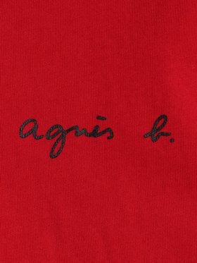 ENFANT ベビー 【Outlet】S179 L GD TS ベビー ロゴTシャツ レッド