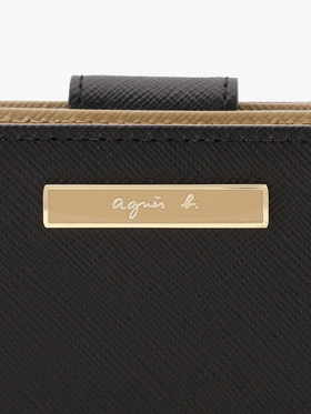 VOYAGE ウィメンズ バッグ＆ウォレット  レザー二つ折り ウォレット"Erika" QAW05-11 ブラック