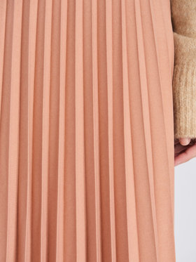 To b. by agnès b. 【Outlet】アコーディオンプリーツスカート オレンジ系その他