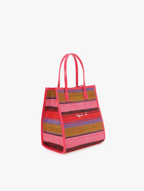 VOYAGE ウィメンズ バッグ＆ウォレット WEBスペシャル ラフィア スモール トートバッグ WAX35-01 ボルドー