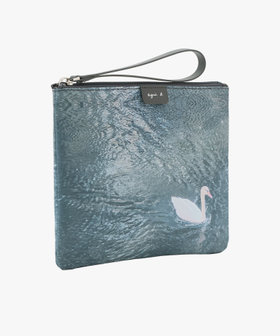 VOYAGE ウィメンズ バッグ＆ウォレット フォトプリント ナイロン ポーチ "My bag" RAT01R-04 グリーン