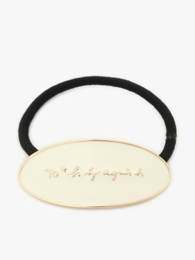 To b. by agnès b. カラー エポキシ ヘアタイ ホワイト