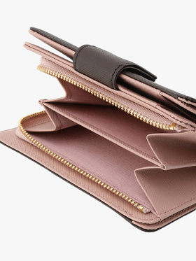 VOYAGE ウィメンズ バッグ＆ウォレット レザー二つ折り ウォレット"Erika" QAW05-11 ブラウン系その他