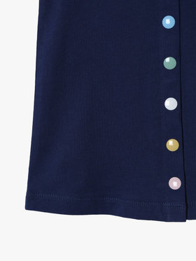 ENFANT ベビー ベビー マルチカラー コットン ノースリーブ ワンピース "Barbie" ネイビー