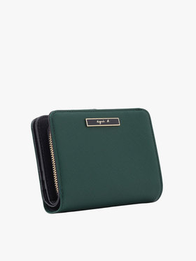 VOYAGE ウィメンズ バッグ＆ウォレット  レザー二つ折り ウォレット"Erika" QAW05-11 グリーン