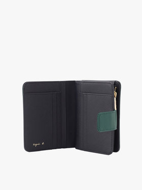 VOYAGE ウィメンズ バッグ＆ウォレット  レザー二つ折り ウォレット"Erika" QAW05-11 グリーン