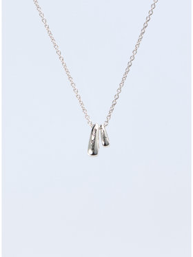 FEMME ウィメンズ ネックレス "Spiral Vibes" シルバー