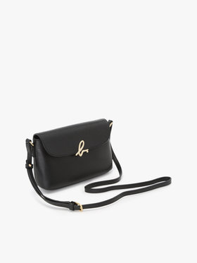 VOYAGE ウィメンズ バッグ＆ウォレット レザーショルダーバッグ  ”The b.”  IS12F-11 ブラック