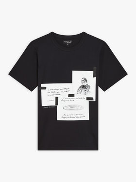 FEMME ウィメンズ SES8 TS アーティストTシャツ Edouard Glissant ブラック