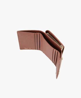VOYAGE ウィメンズ バッグ＆ウォレット レザー 三つ折りがま口 ミニ ウォレット "ava" TAW02-10 ブラウン