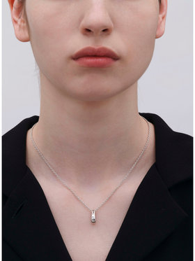 FEMME ウィメンズ ネックレス "Spiral Vibes" シルバー