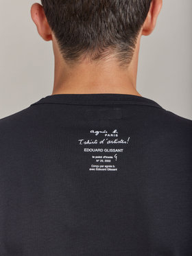 FEMME ウィメンズ SES8 TS アーティストTシャツ Edouard Glissant ブラック