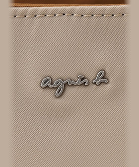 VOYAGE ウィメンズ バッグ＆ウォレット ナイロン 2way ミディアム ショルダーバッグ "Origami" ABS07-02 ベージュ