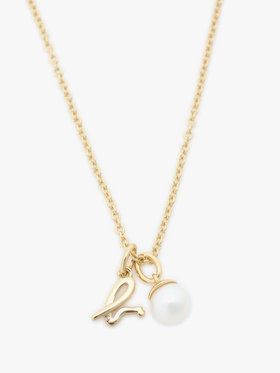 FEMME ウィメンズ ストーンネックレス ”Pearl” ホワイト