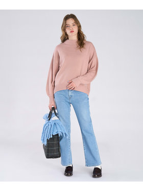 To b. by agnès b. ソフトニット プルオーバー ピンク