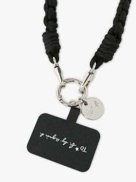 To b. by agnès b. WX33 MOBILE モバイルストラップセット ブラック