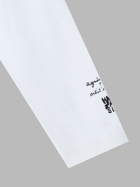 ENFANT ユニセックス 【Outlet】SES7 E CARDIGAN キッズ アーティスト カーディガンプレッション MA ZA SI ホワイト