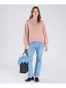 To b. by agnès b. ソフトニット プルオーバー ピンク