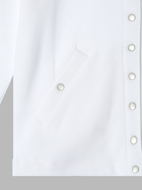 ENFANT ユニセックス 【Outlet】SES7 E CARDIGAN キッズ アーティスト カーディガンプレッション MA ZA SI ホワイト