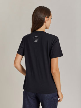 FEMME ウィメンズ SES8 TS アーティストTシャツ Edouard Glissant ブラック