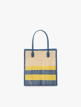 VOYAGE ウィメンズ バッグ＆ウォレット ラフィア スモール トートバッグ WAX35-01 ネイビー