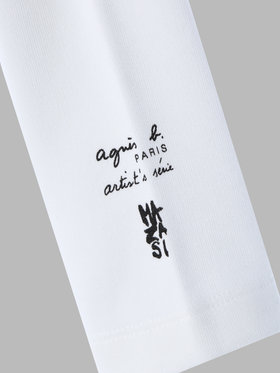 ENFANT ユニセックス 【Outlet】SES7 E CARDIGAN キッズ アーティスト カーディガンプレッション MA ZA SI ホワイト