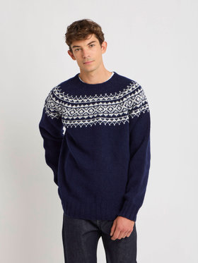 HOMME メンズ 【Outlet】メンズ プルオーバー ブルー系その他