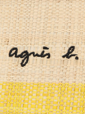 VOYAGE ウィメンズ バッグ＆ウォレット ラフィア スモール トートバッグ WAX35-01 ネイビー