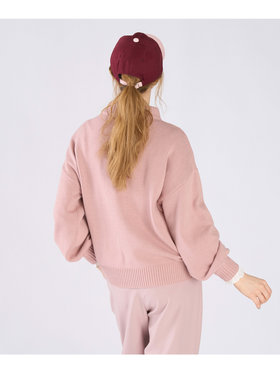 To b. by agnès b. ソフトニット プルオーバー ピンク