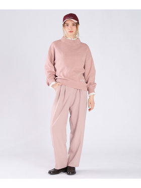 To b. by agnès b. ソフトニット プルオーバー ピンク