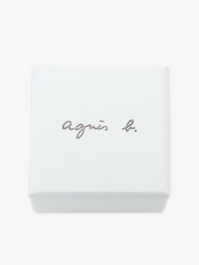 FEMME ウィメンズ ”b.”ロゴ アバロンシェル ピアス ”Window Vistas” ゴールド