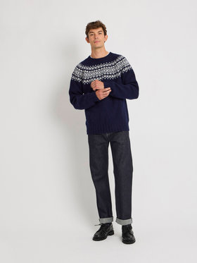 HOMME メンズ 【Outlet】メンズ プルオーバー ブルー系その他
