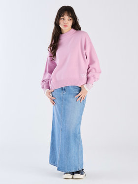 To b. by agnès b. 【Outlet】ソフトニット プルオーバー ピンク