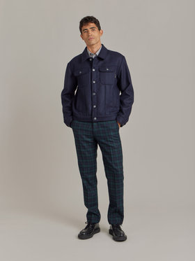 HOMME メンズ 【Outlet】TV51 BLOUSON ブルゾン ネイビー