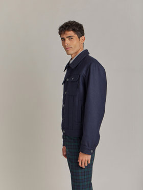 HOMME メンズ 【Outlet】TV51 BLOUSON ブルゾン ネイビー