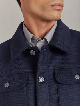 HOMME メンズ 【Outlet】TV51 BLOUSON ブルゾン ネイビー