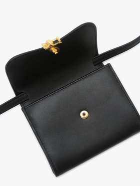 VOYAGE ウィメンズ バッグ＆ウォレット 【Outlet】レザー 財布ショルダー"Ingrid" ZAW03-04 ブラック