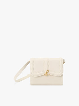 VOYAGE ウィメンズ バッグ＆ウォレット 【Outlet】レザー 財布ショルダー"Ingrid" ZAW03-04 オフホワイト