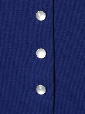 ENFANT ユニセックス キッズ コットン 長袖 カーディガンプレッション ネイビー